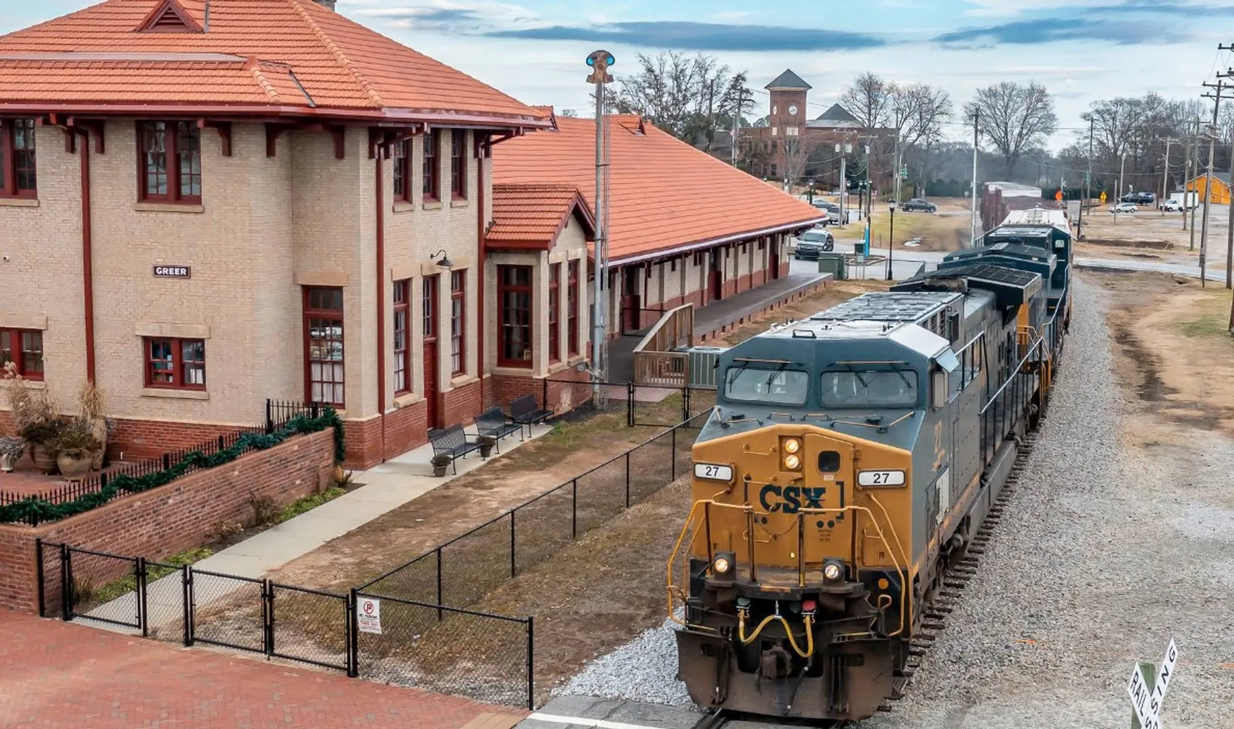 Tow truck serving the Greer Depot area of Greer, SC